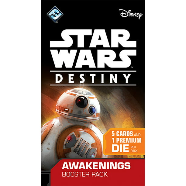 5 Cards per Pack Awakenings Booster Pack for sale online Fantasy Flight Games Star Wars: Destiny 